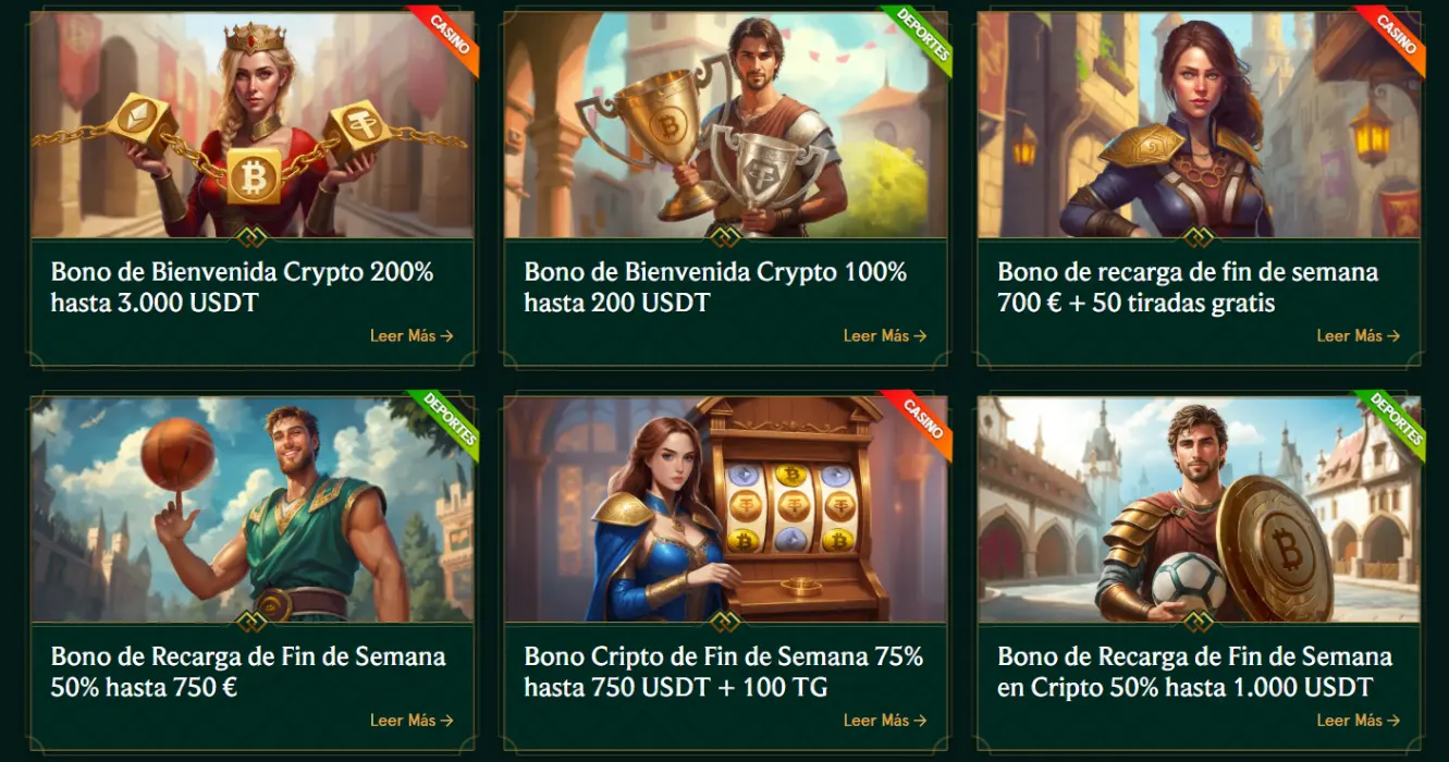 Casinia Promociones y Bonos de Deportes